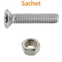 VIS MÉTAUX TÊTE FRAISÉE TORX