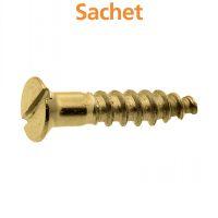 VIS BOIS TÊTE FRAISÉE FENDUE