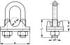 Serre-c&acirc;ble &agrave; &eacute;trier - plan